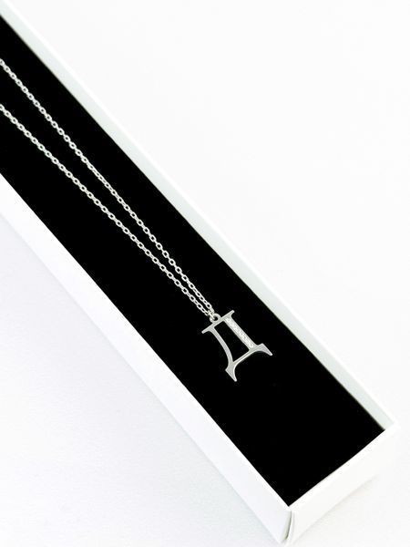 Кольє Літера &mdash; срібна прикраса 925 проби