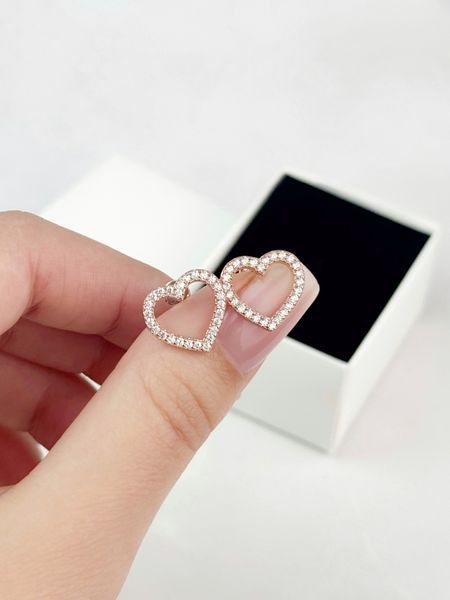 Сережки Сердечка &mdash; срібна прикраса 925 проби